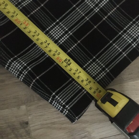 Sexy Y2K le Chateau Plaid Hourglass Dress - Picture 15 of 16